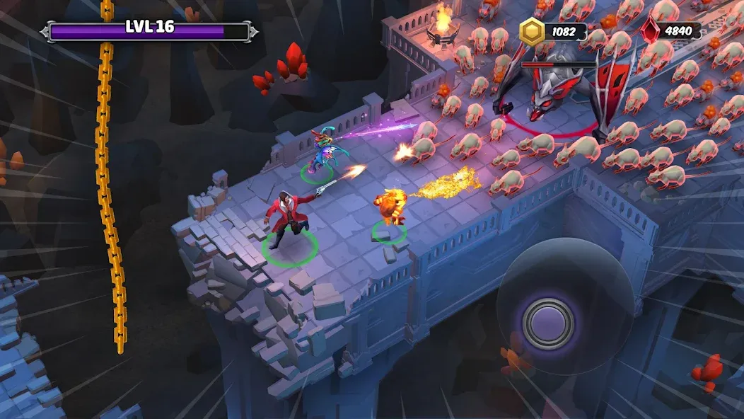 Hero Adventure: Survivor RPG [MOD: бесконечное здоровье и мощное оружие] Screenshot 5