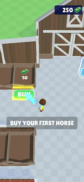 Horse Life [MOD: бесконечные монеты и быстрые лошади] Screenshot 1