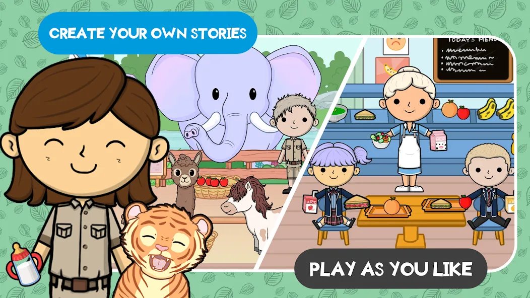 Lila's World:Create Play Learn [MOD: разблокированы все предметы и локации] Screenshot 3