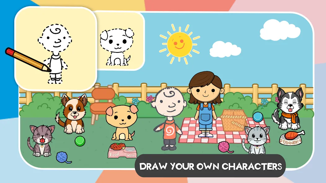 Lila's World:Create Play Learn [MOD: разблокированы все предметы и локации] Screenshot 4