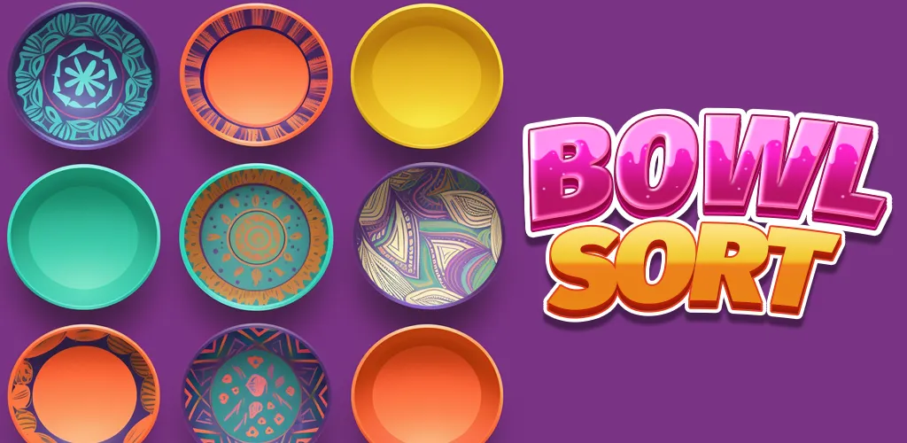 Bowl Sort Bonanza [MOD: безлимитные подсказки и открыты все уровни] Screenshot 1