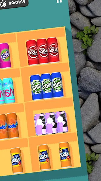 Tidy Box Match 3D [MOD: безлимитные деньги и подсказки] Screenshot 3