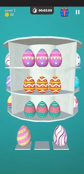 Tidy Goods Match 3D Master [MOD: безлимитные подсказки и открыты все уровни] Screenshot 4
