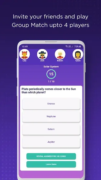 QuizPot: Group GK Quiz Trivia [MOD: без рекламы и все категории открыты] Screenshot 5