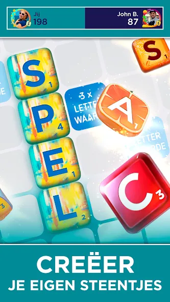 Scrabble® GO - Woordspel [MOD: безлимитные подсказки и монеты] Screenshot 4
