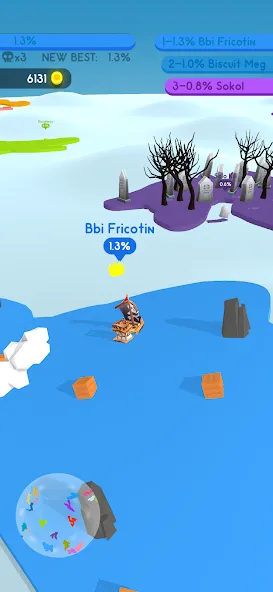 Paper.io 4 [MOD: безлимитная территория и быстрый захват] Screenshot 1