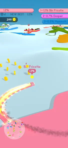 Paper.io 4 [MOD: безлимитная территория и быстрый захват] Screenshot 2