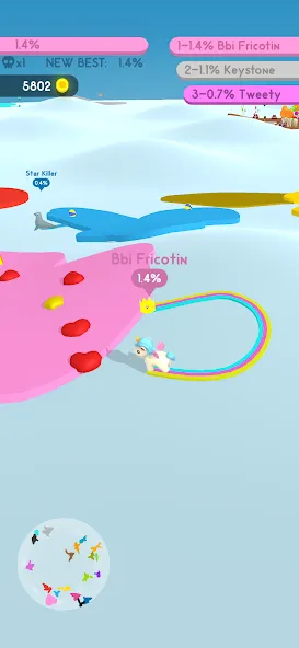 Paper.io 4 [MOD: безлимитная территория и быстрый захват] Screenshot 4