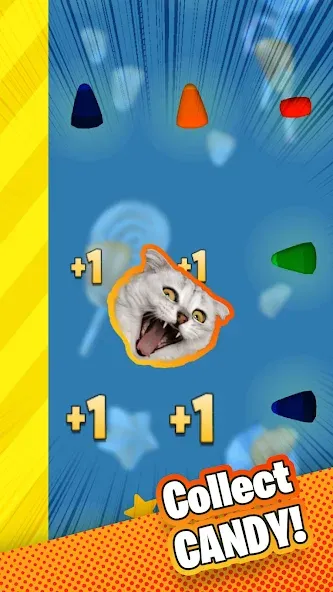 Candy Cat [MOD: безлимитные жизни и монеты] Screenshot 2