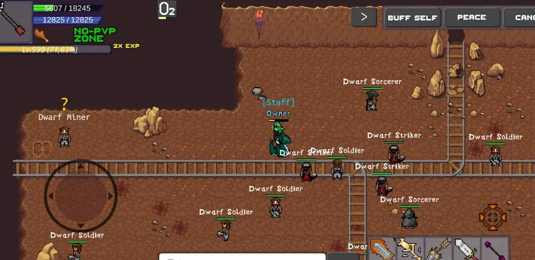 Delta Mmorpg [MOD: безлимитные ресурсы и быстрый прогресс] Screenshot 1