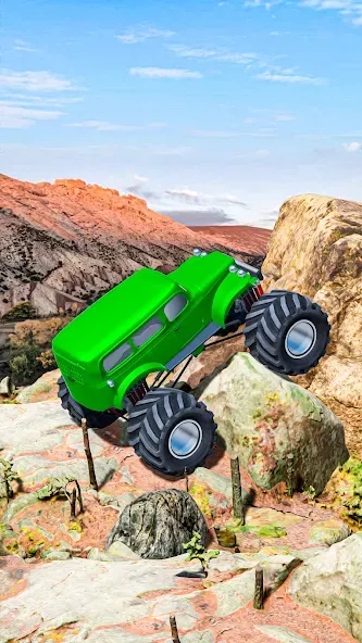Rock Crawling: Racing Games 3D [MOD: безлимитные деньги и топливо] Screenshot 1