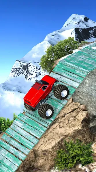 Rock Crawling: Racing Games 3D [MOD: безлимитные деньги и топливо] Screenshot 2
