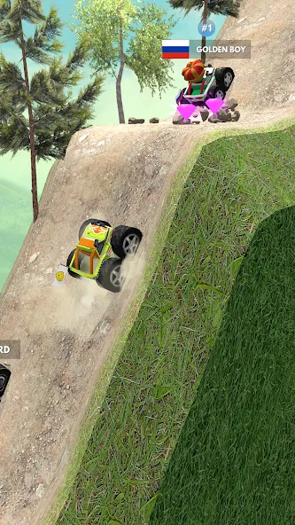 Rock Crawling: Racing Games 3D [MOD: безлимитные деньги и топливо] Screenshot 4