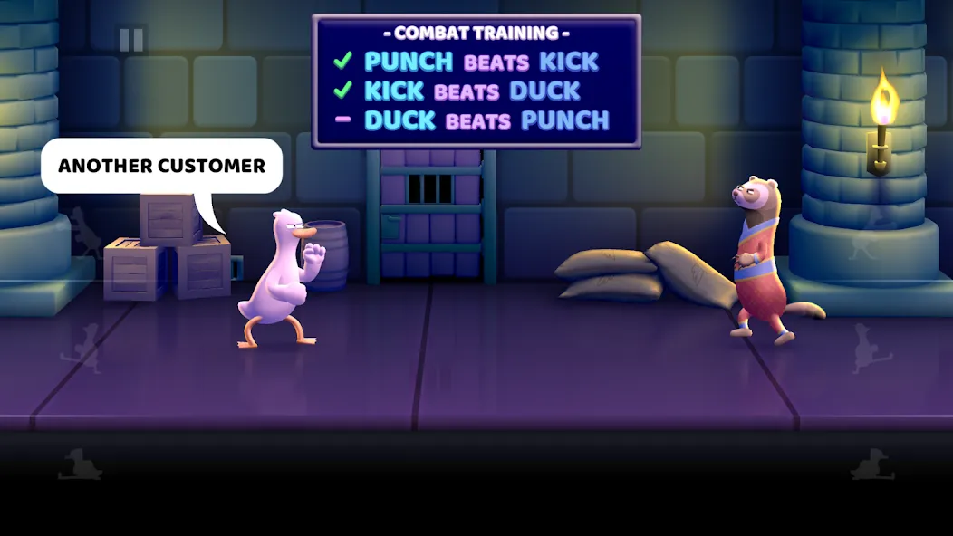 Punch Kick Duck [MOD: безлимитные деньги и открыты все уровни] Screenshot 1