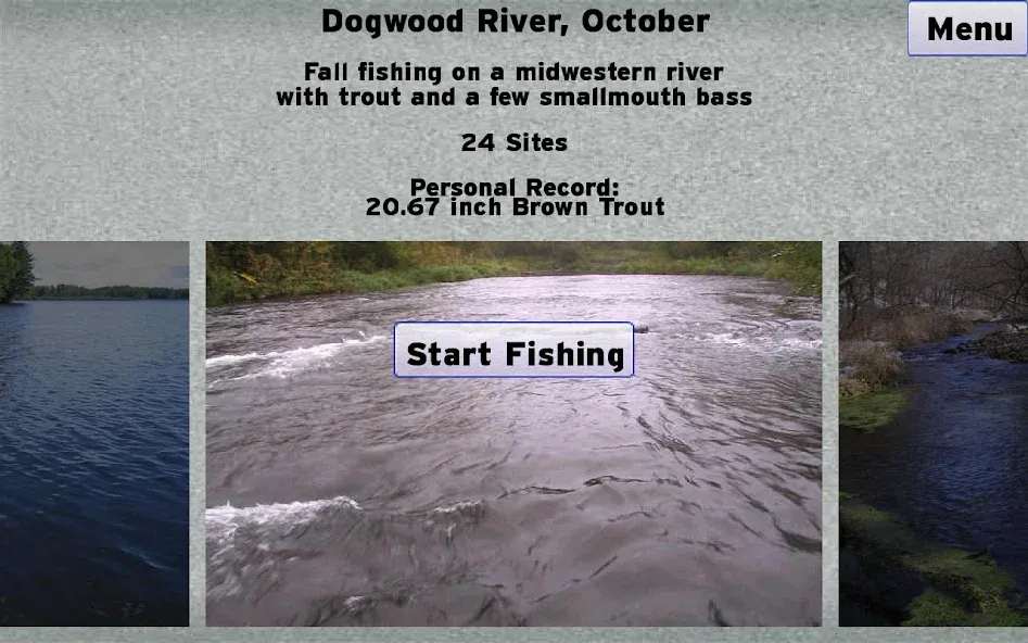 Fly Fishing Simulator [MOD: безлимитные деньги и приманки] Screenshot 2