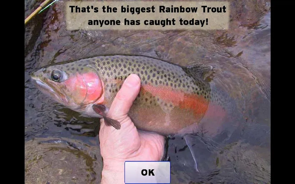 Fly Fishing Simulator [MOD: безлимитные деньги и приманки] Screenshot 5