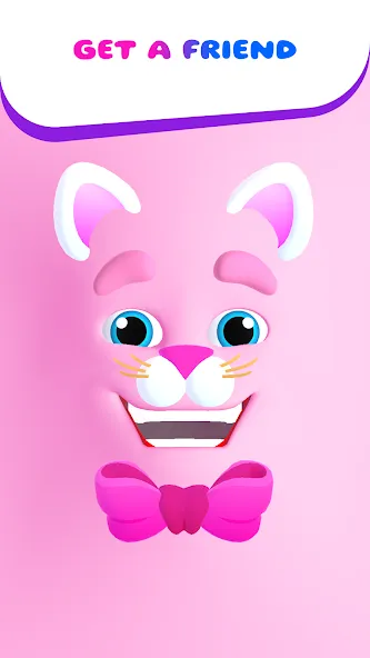 My Talking Slimy: Cat Friends [MOD: безлимитные монеты и открытые питомцы] Screenshot 1