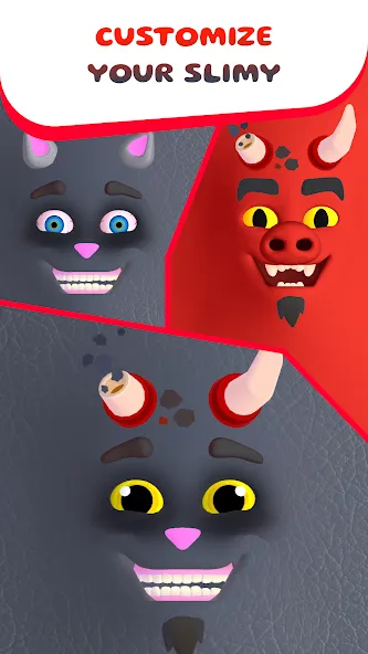 My Talking Slimy: Cat Friends [MOD: безлимитные монеты и открытые питомцы] Screenshot 3