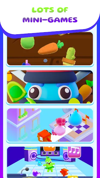 My Talking Slimy: Cat Friends [MOD: безлимитные монеты и открытые питомцы] Screenshot 4