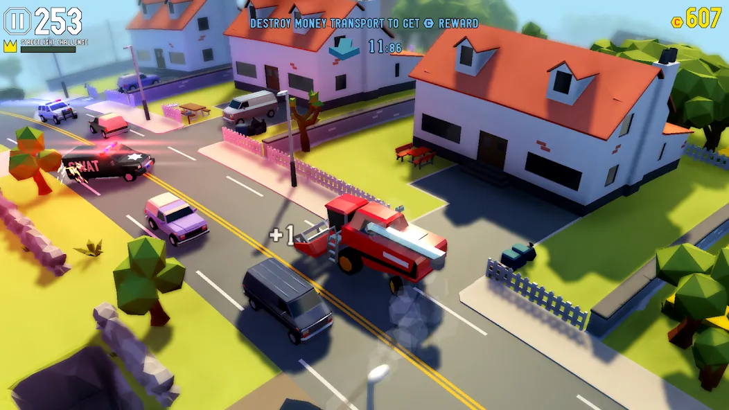 Reckless Getaway 2: Car Chase [MOD: безлимитные деньги и все машины] Screenshot 2