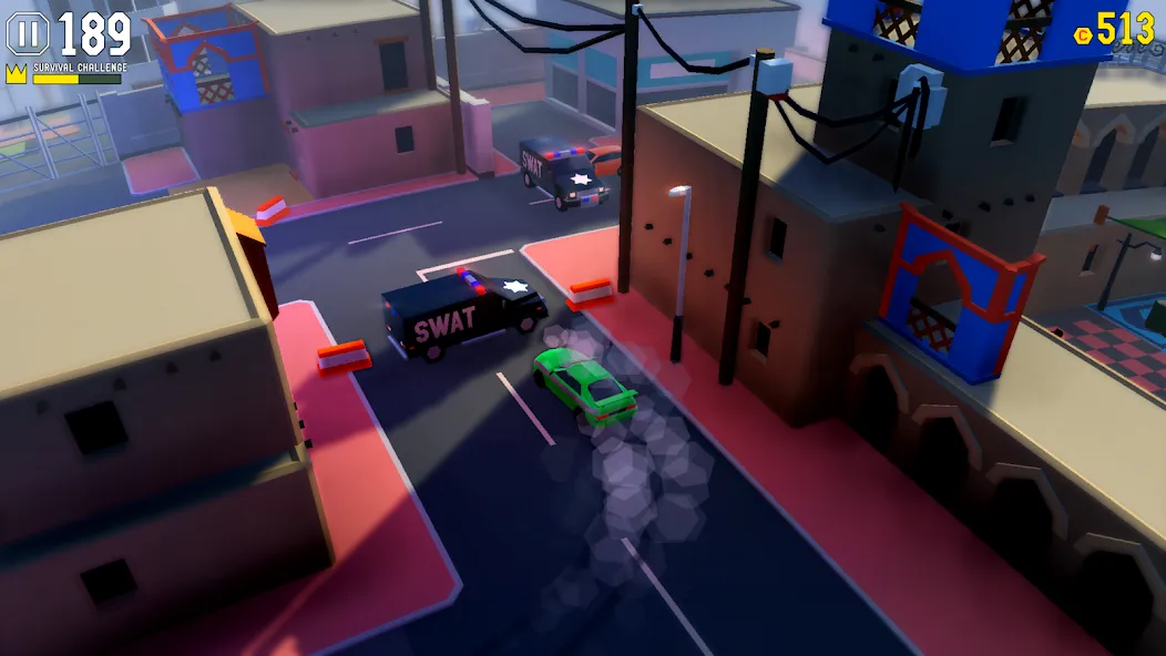Reckless Getaway 2: Car Chase [MOD: безлимитные деньги и все машины] Screenshot 5