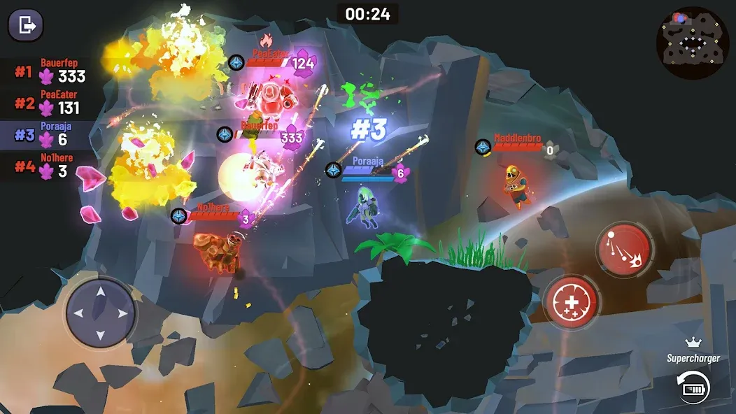 Drill Wars [MOD: безлимитные деньги и улучшенные дрели] Screenshot 1