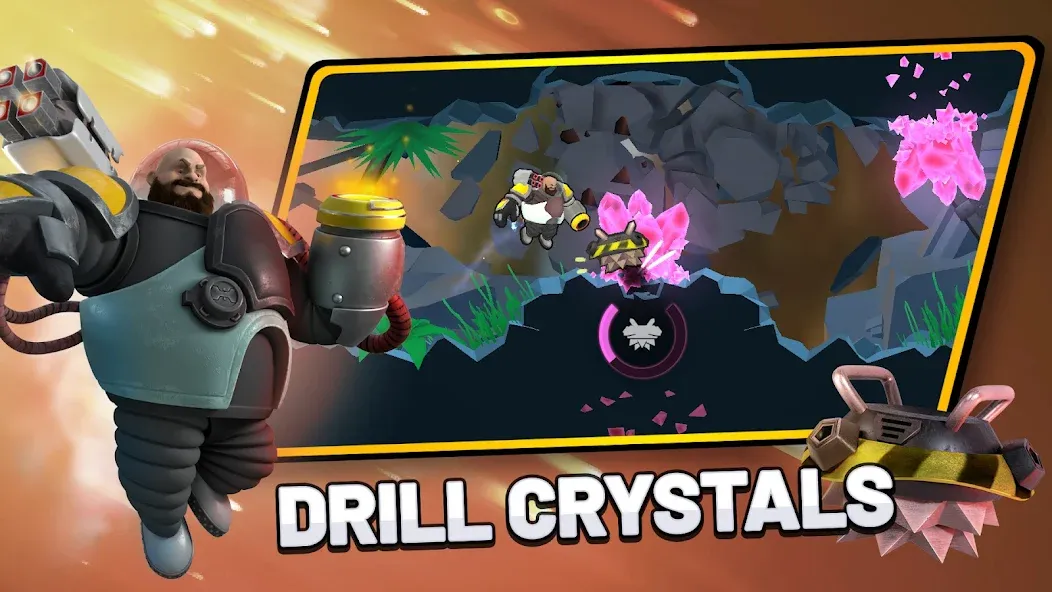 Drill Wars [MOD: безлимитные деньги и улучшенные дрели] Screenshot 2