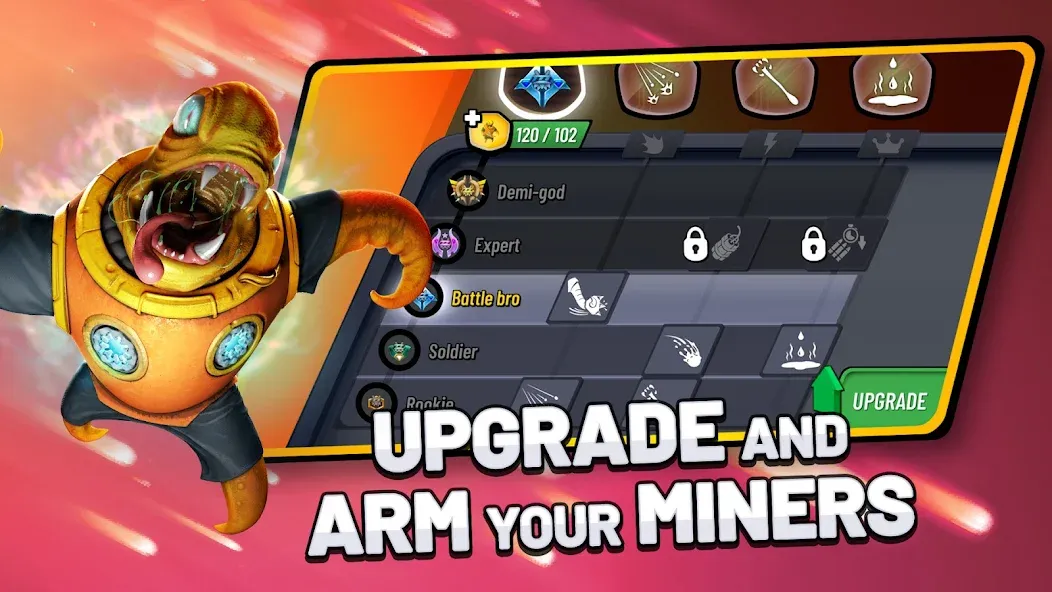 Drill Wars [MOD: безлимитные деньги и улучшенные дрели] Screenshot 5