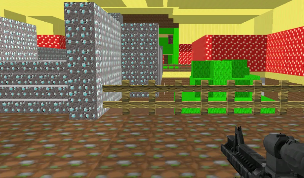 Pixel Combat: Battle Royale [MOD: безлимитные ресурсы и мощное оружие] Screenshot 1