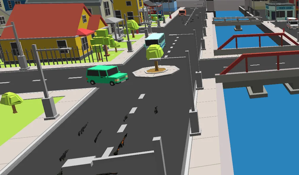 Pixel Combat: Battle Royale [MOD: безлимитные ресурсы и мощное оружие] Screenshot 5