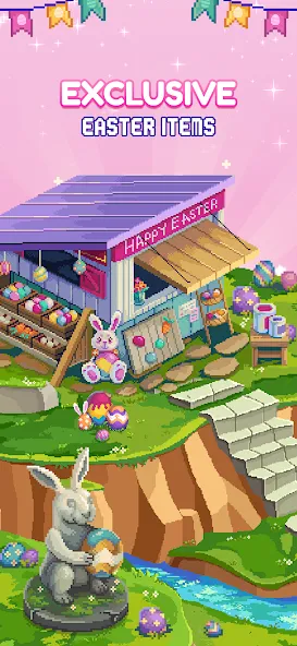 Pixel Isle: Art Coloring World [MOD: без рекламы и все раскраски открыты] Screenshot 4
