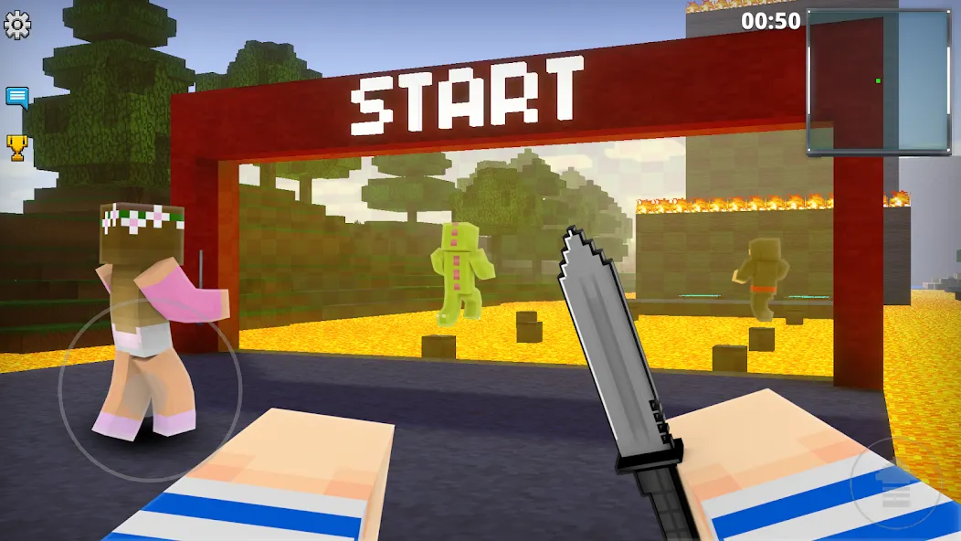 Pixel Strike 3D - FPS Gun Game [MOD: безлимитные монеты и всё оружие] Screenshot 5