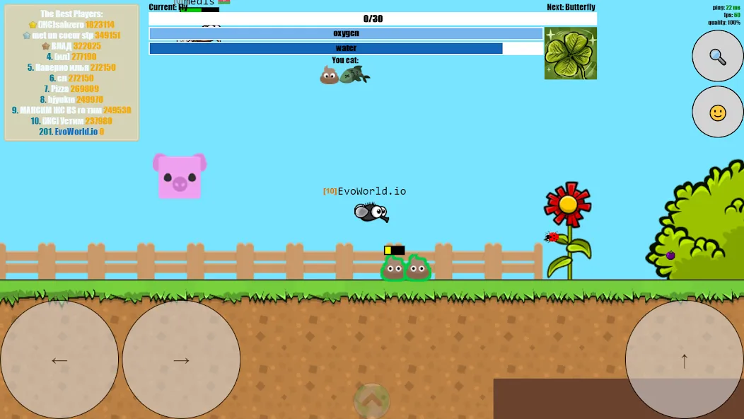 EvoWorld.io [MOD: бесконечная энергия и быстрая эволюция] Screenshot 1