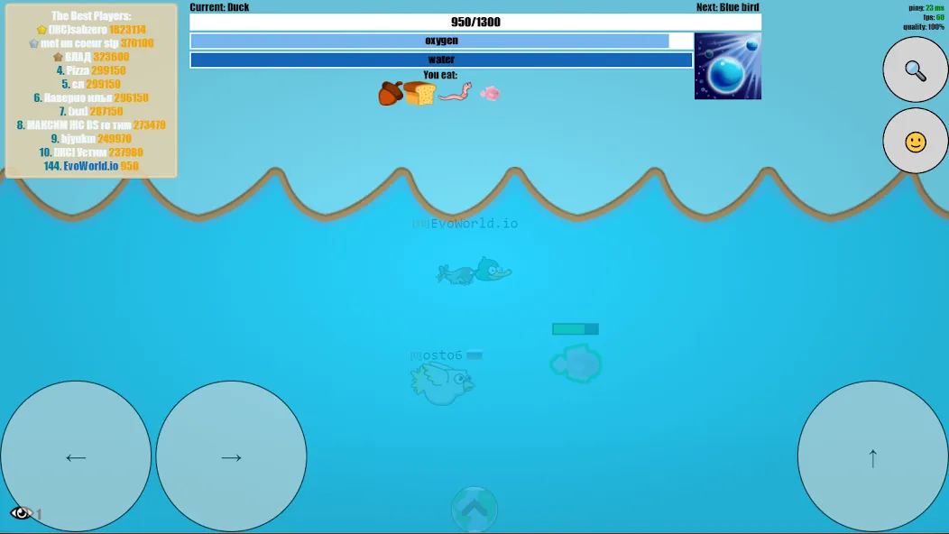 EvoWorld.io [MOD: бесконечная энергия и быстрая эволюция] Screenshot 3