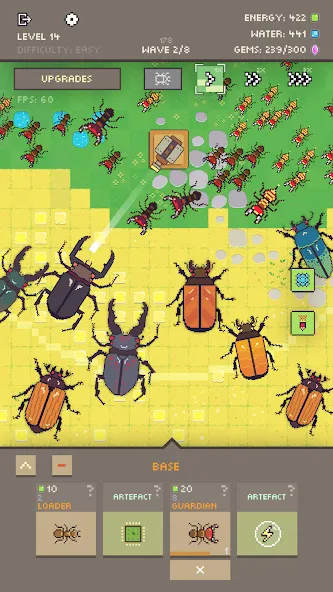 Ants vs Robots [MOD: безлимитные ресурсы и усиленные муравьи] Screenshot 1