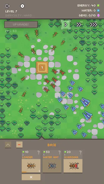 Ants vs Robots [MOD: безлимитные ресурсы и усиленные муравьи] Screenshot 2