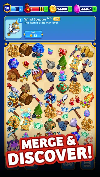 Medieval Merge: Epic Adventure [MOD: безлимитные ресурсы и энергия] Screenshot 4