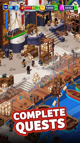 Medieval Merge: Epic Adventure [MOD: безлимитные ресурсы и энергия] Screenshot 5