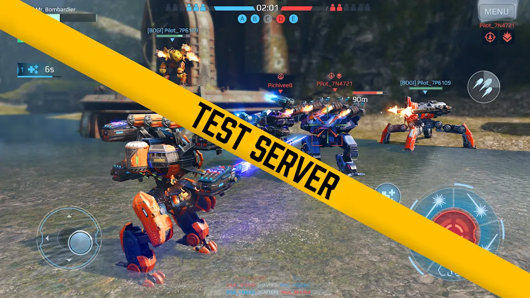WR Test [MOD: расширенные возможности и быстрый прогресс] Screenshot 2