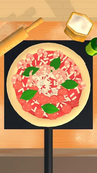 Pizzaiolo! [MOD: безлимитные деньги и все рецепты] Screenshot 3