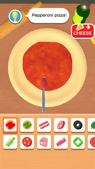 Pizzaiolo! [MOD: безлимитные деньги и все рецепты] Screenshot 5