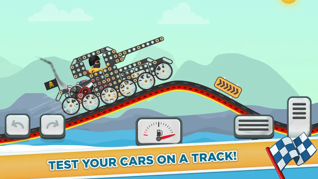 Car Builder &amp; Racing for Kids [MOD: много денег и все машины открыты] Screenshot 3