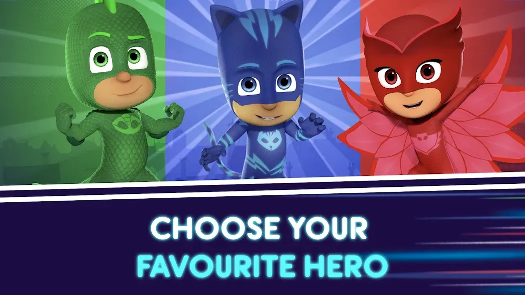 PJ Masks™: Moonlight Heroes [MOD: безлимитные деньги и все герои] Screenshot 3