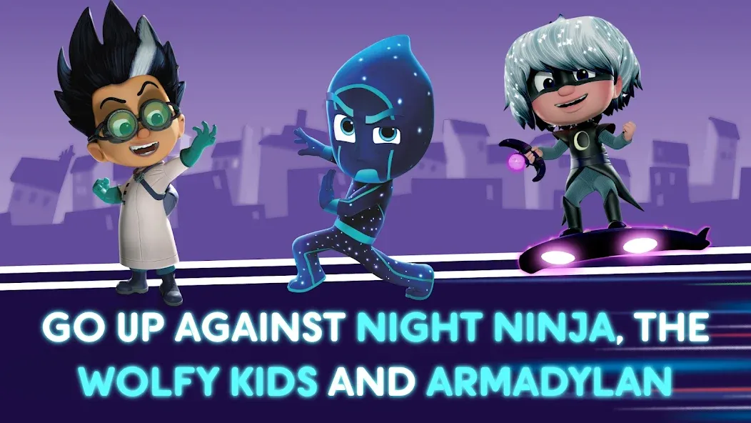 PJ Masks™: Moonlight Heroes [MOD: безлимитные деньги и все герои] Screenshot 4