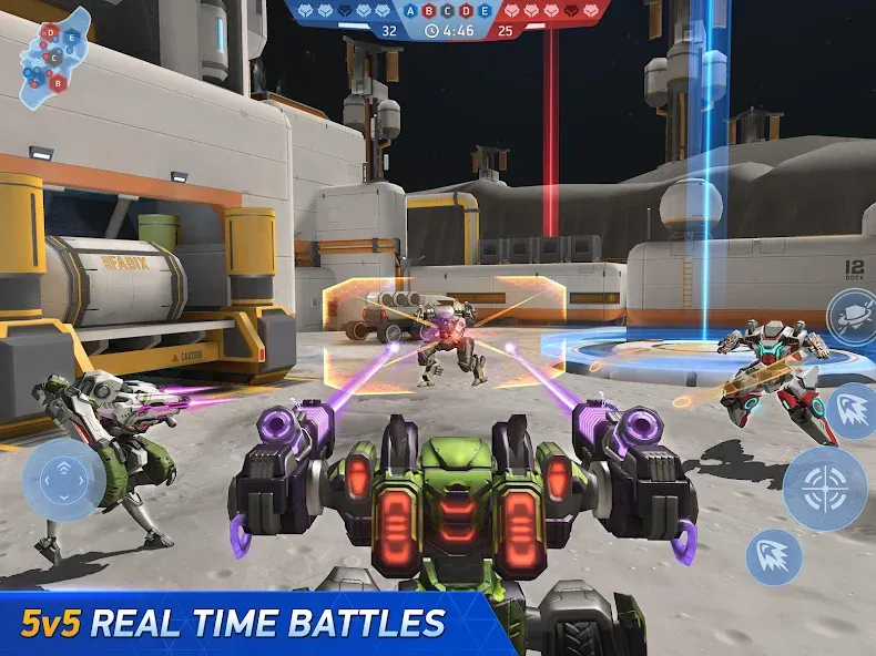 Mech Arena - Shooting Game [MOD: безлимитные ресурсы и улучшенное оружие] Screenshot 2