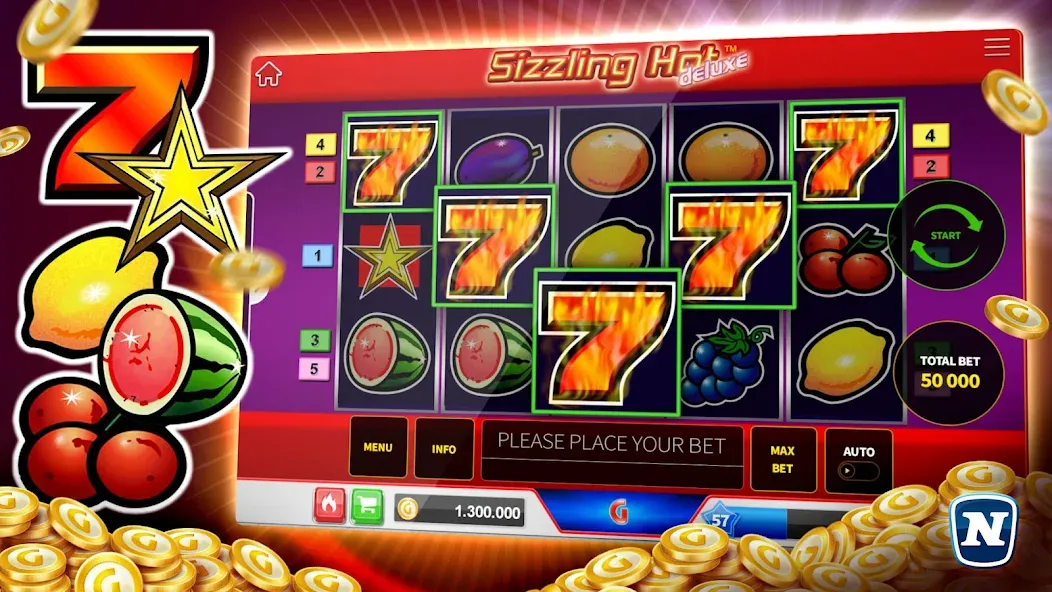 Gaminator Online Casino Slots [MOD: безлимитные монеты и бонусы] Screenshot 2