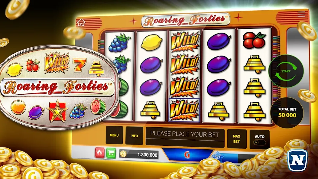 Gaminator Online Casino Slots [MOD: безлимитные монеты и бонусы] Screenshot 5