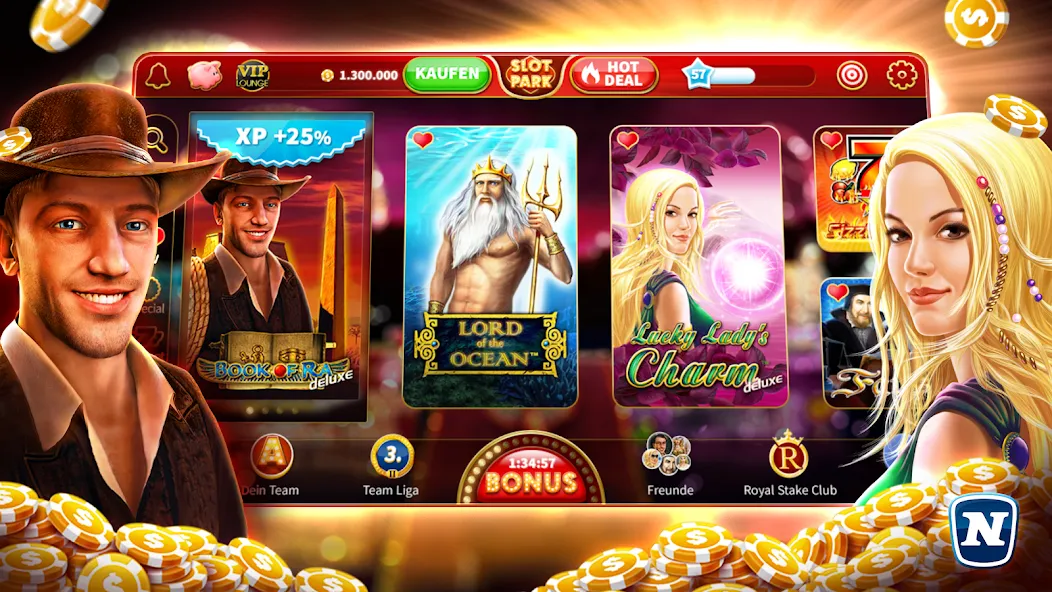 Slotpark - Online Casino Games [MOD: безлимитные монеты и бонусы] Screenshot 5