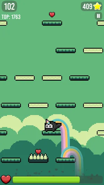 Happy Hop: Kawaii Jump [MOD: безлимитные жизни и открыты все скины] Screenshot 4
