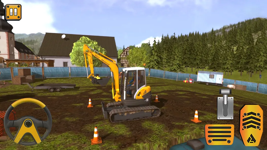 Construction City Simulator [MOD: безлимитные деньги и техника] Screenshot 3